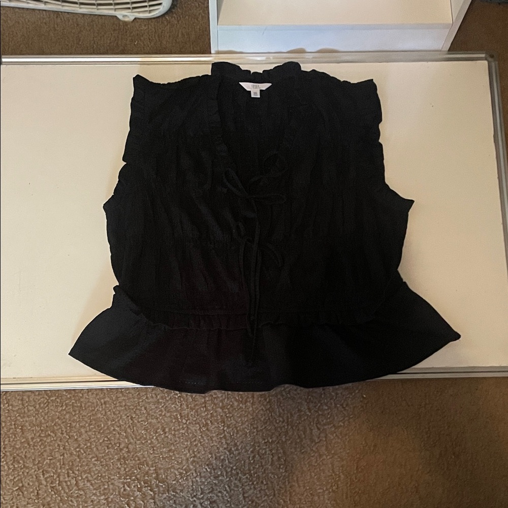Time and Tru Black Women's Blouse